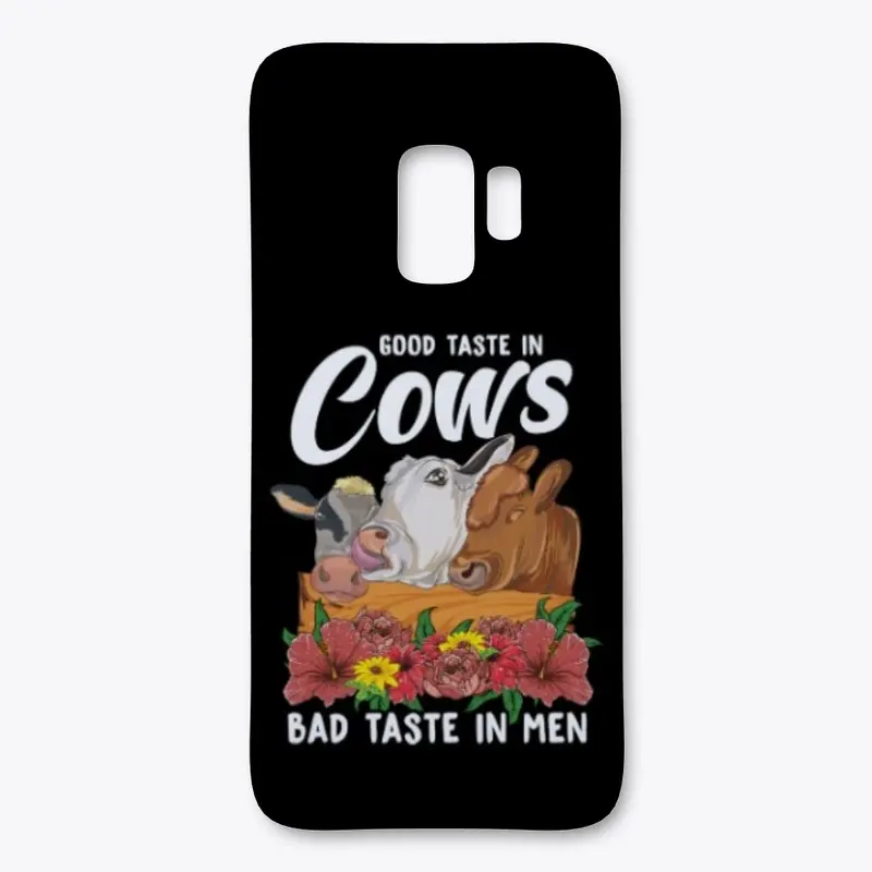 Funny Cow Lover Gift - Bad Taste In Men