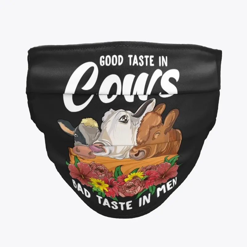 Funny Cow Lover Gift - Bad Taste In Men