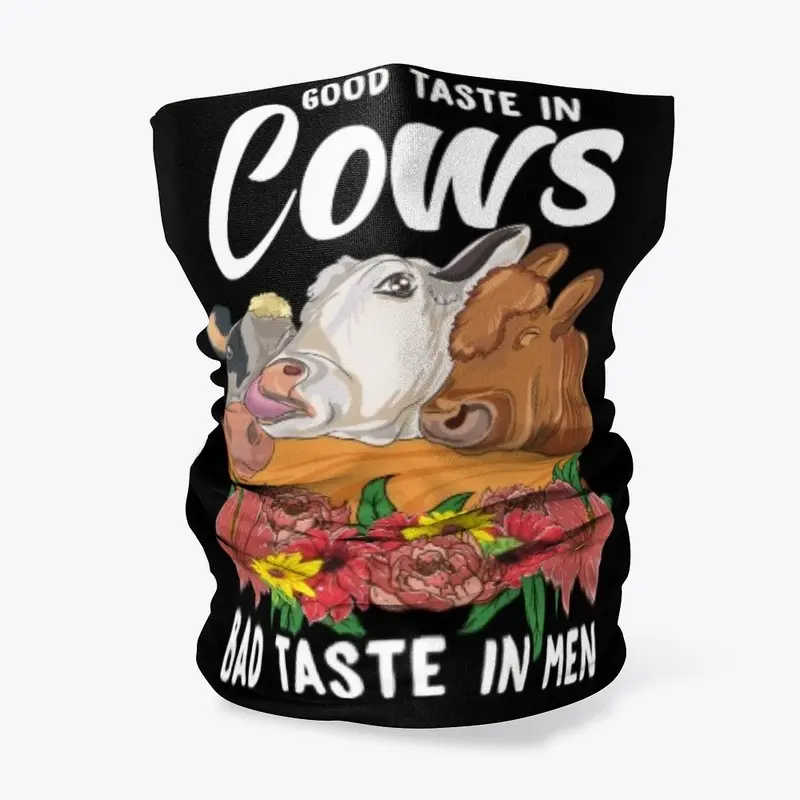 Funny Cow Lover Gift - Bad Taste In Men